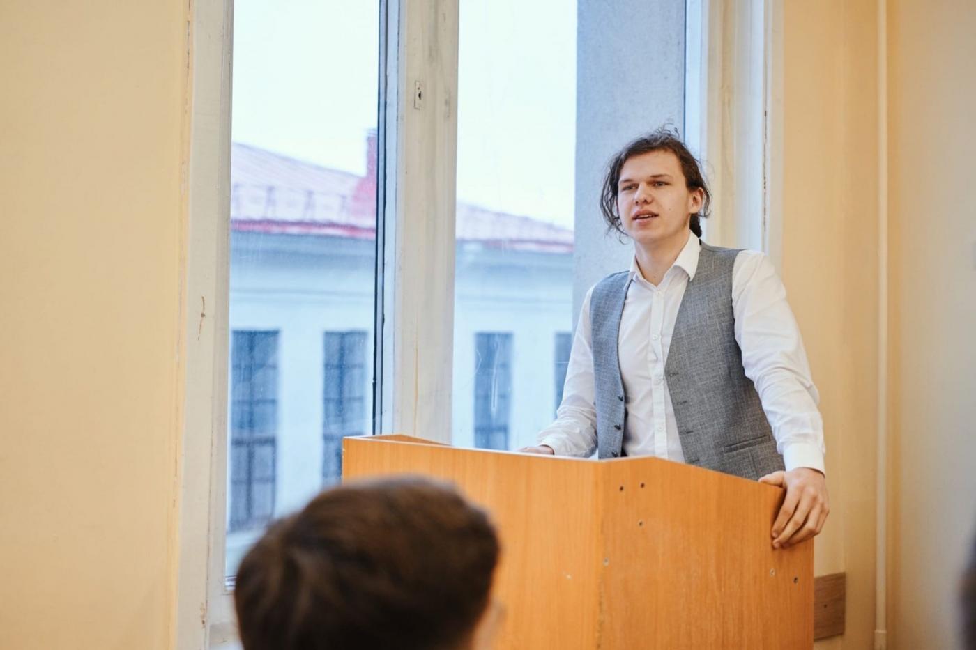 Встреча с председателем профбюро студентов приборостроительного факультета